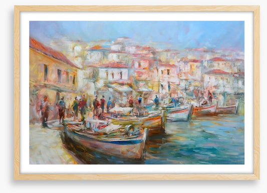 The village harbour