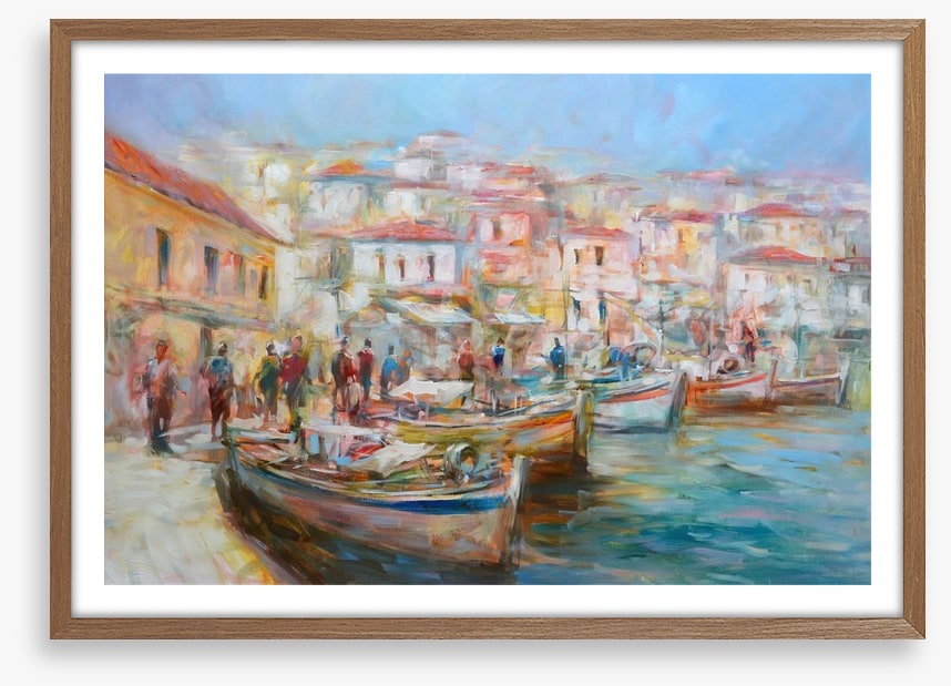 The village harbour