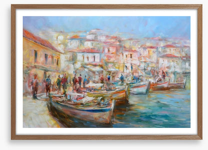 The village harbour