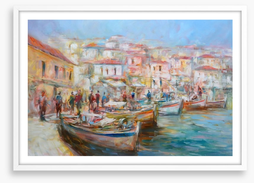 The village harbour