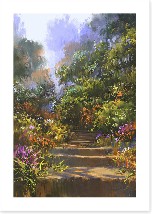 Up the garden path