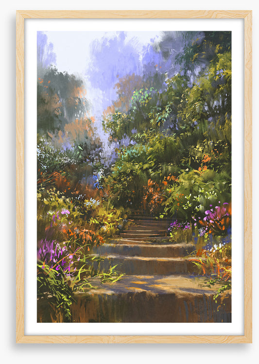Up the garden path