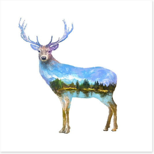 Deer of the lake
