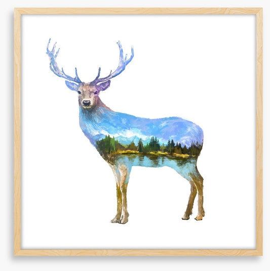Deer of the lake