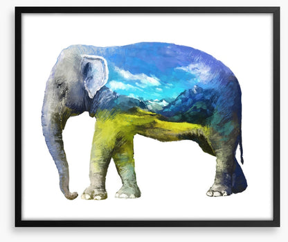 Elephant of the grasslands