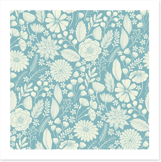 Summer sky blooms