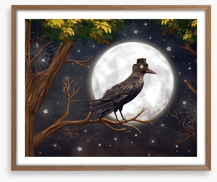 The moonlight raven