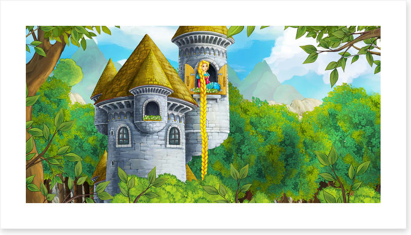 Rapunzel awaits