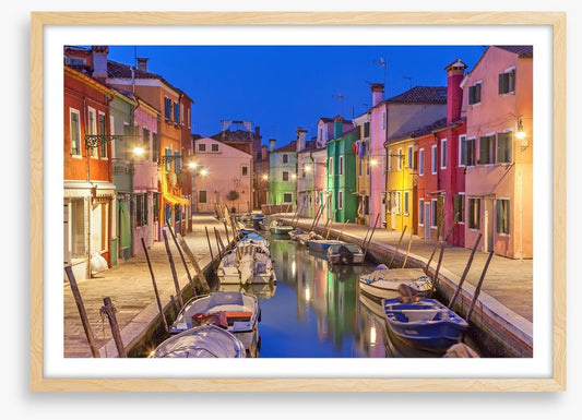 Burano island lights