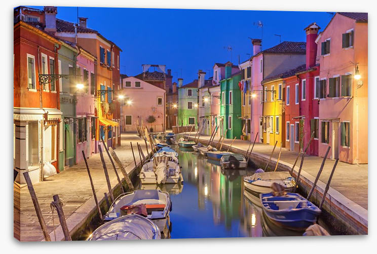 Burano island lights