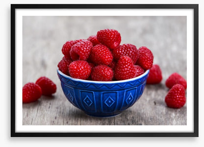 Blue bowl berries