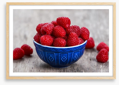 Blue bowl berries