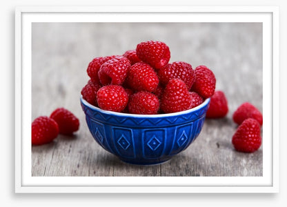 Blue bowl berries