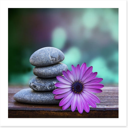 Spring in stone