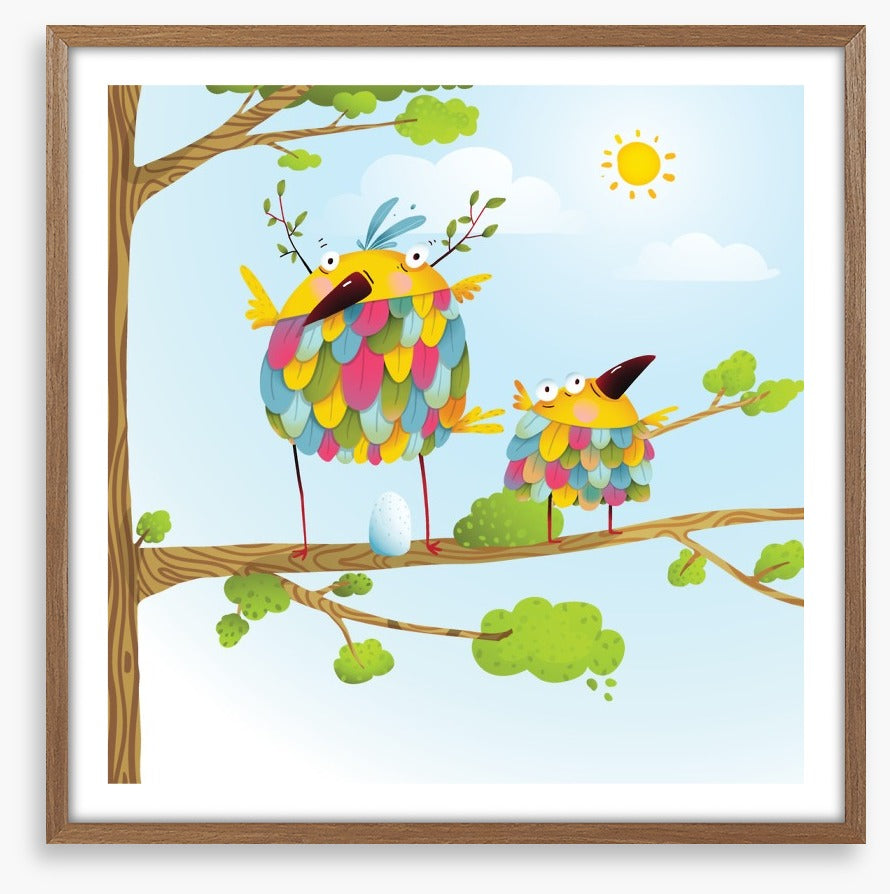 Guarding the egg