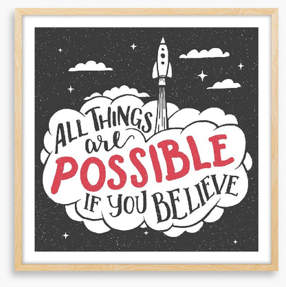 All things are possible