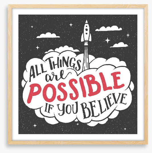 All things are possible
