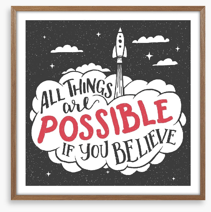 All things are possible