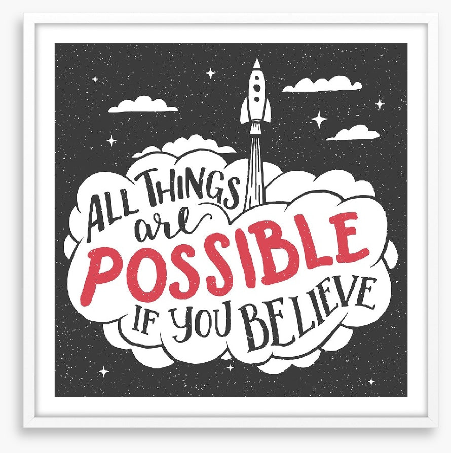 All things are possible