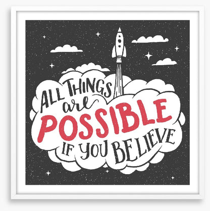 All things are possible