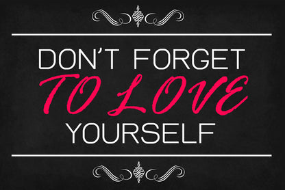 Love yourself