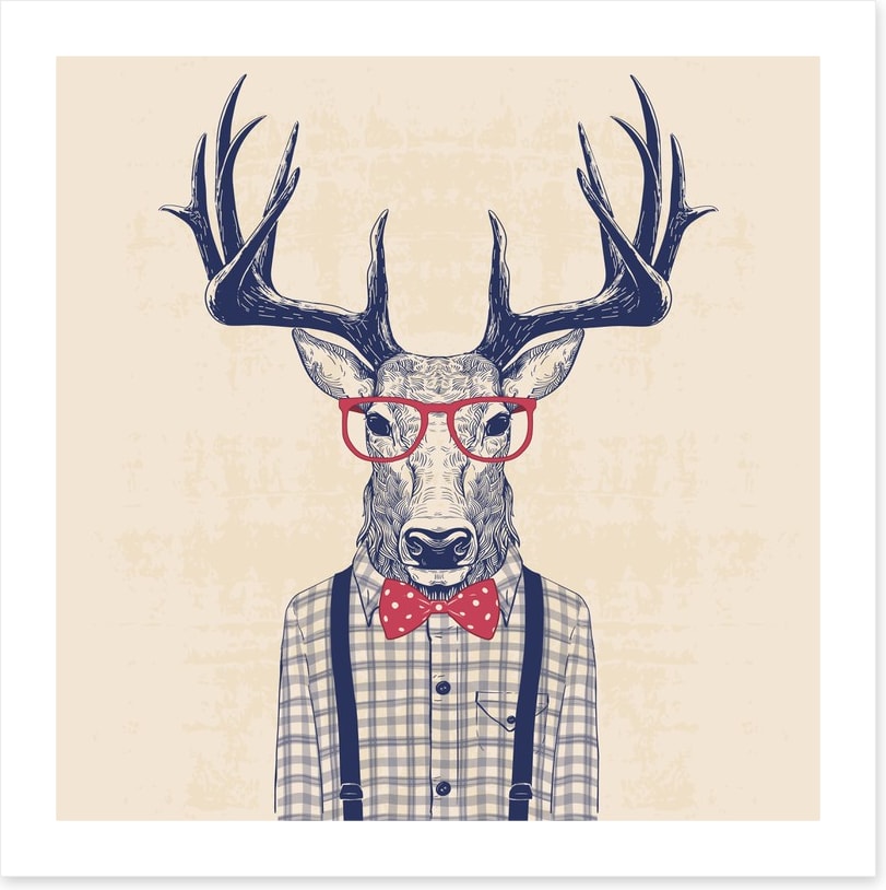 Nerd deer