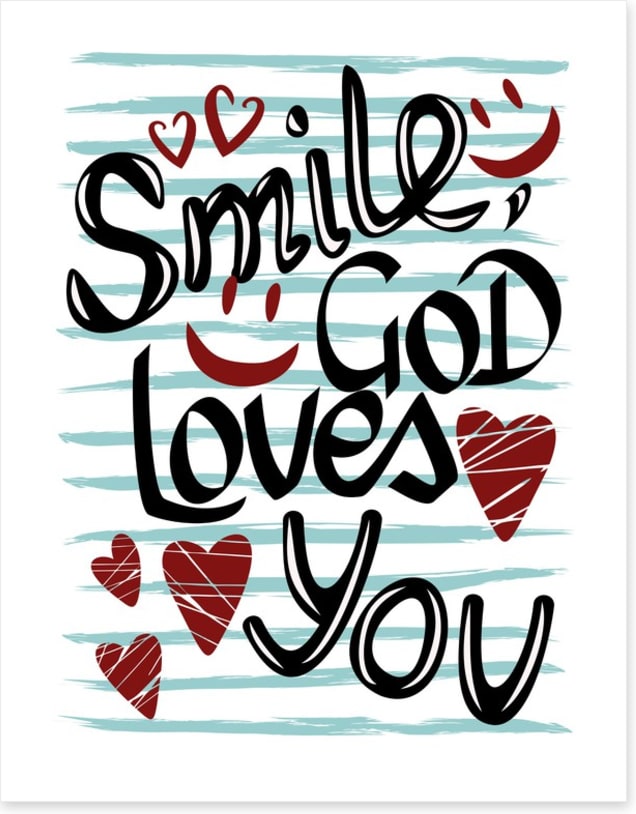 God loves you
