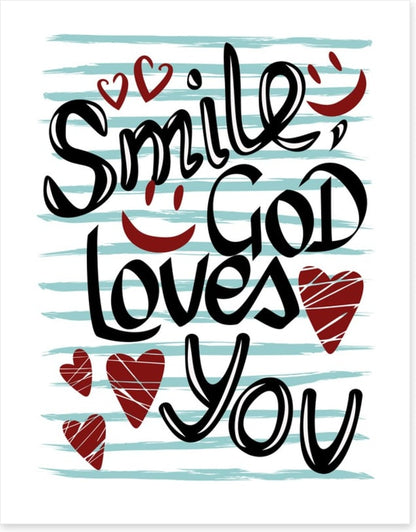 God loves you