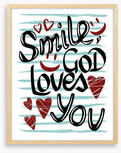 God loves you