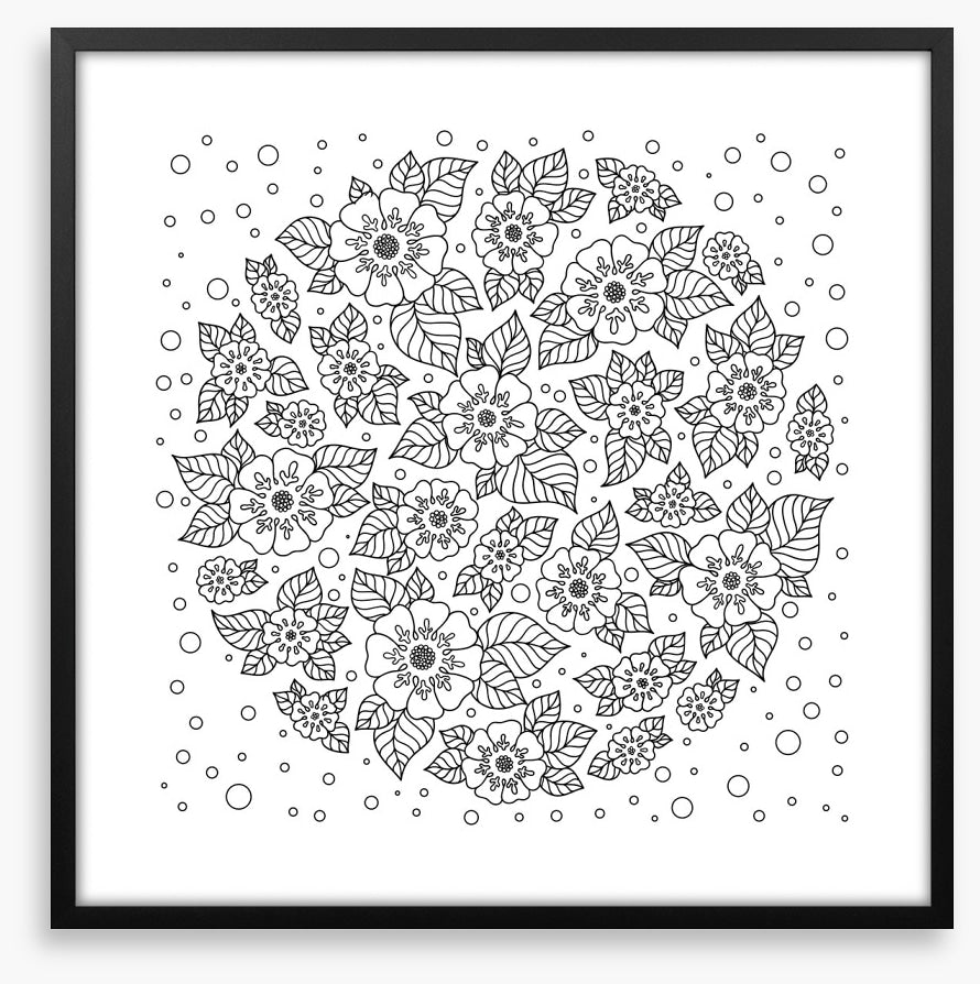 Colour me garden rain