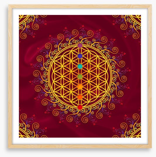 In alignment