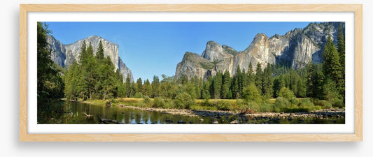 Yosemite valley panoramic