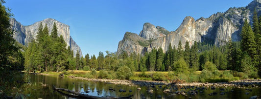 Yosemite valley panoramic