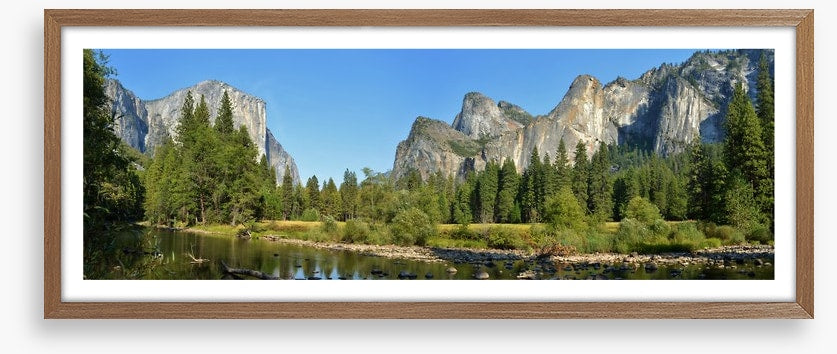 Yosemite valley panoramic