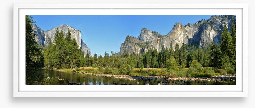 Yosemite valley panoramic