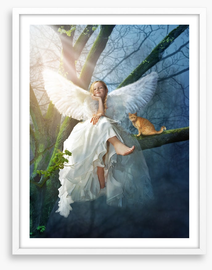 Angelic sunbeam