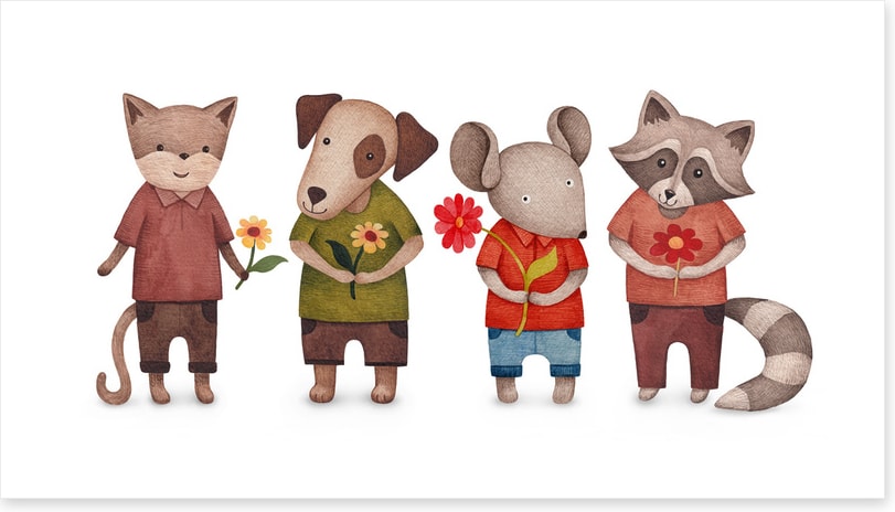 Flower friends