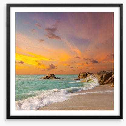 Lamai beach sunrise