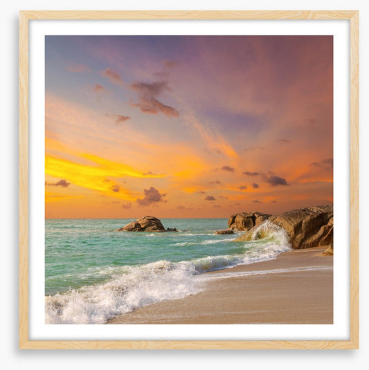 Lamai beach sunrise