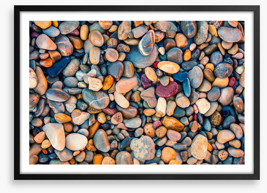 Pebbles on the beach