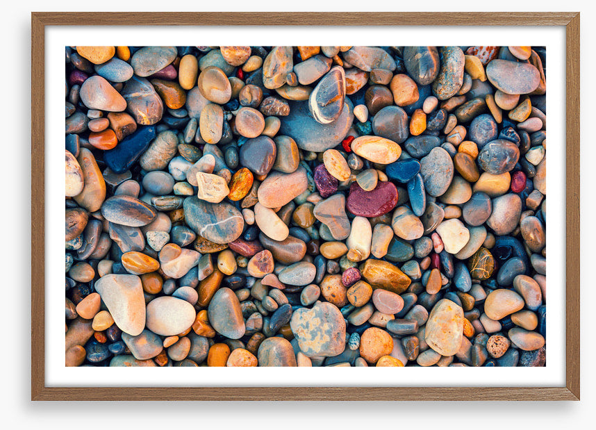 Pebbles on the beach