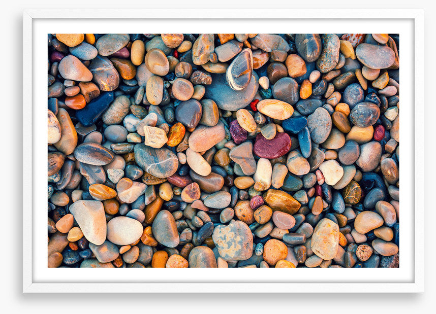 Pebbles on the beach