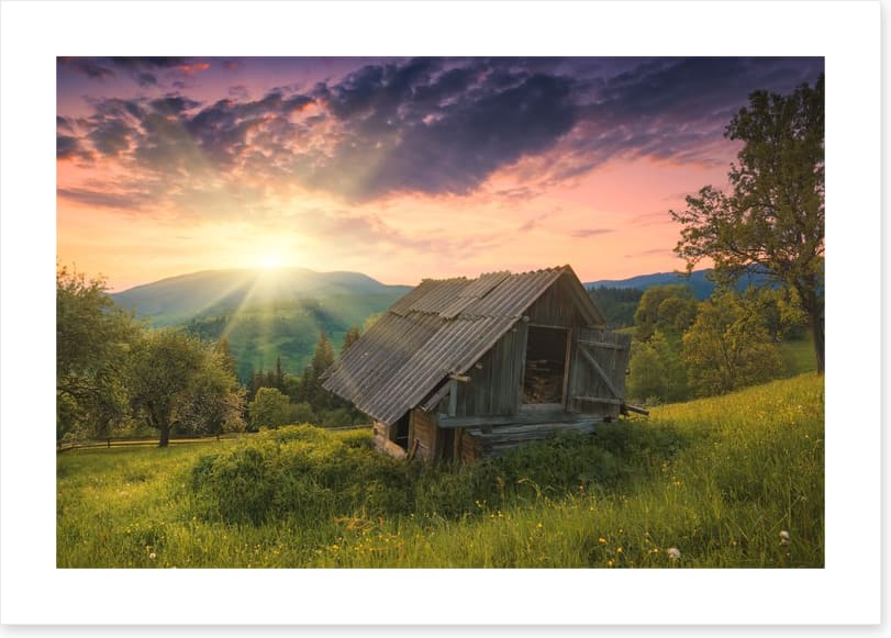 Cabin in the hills