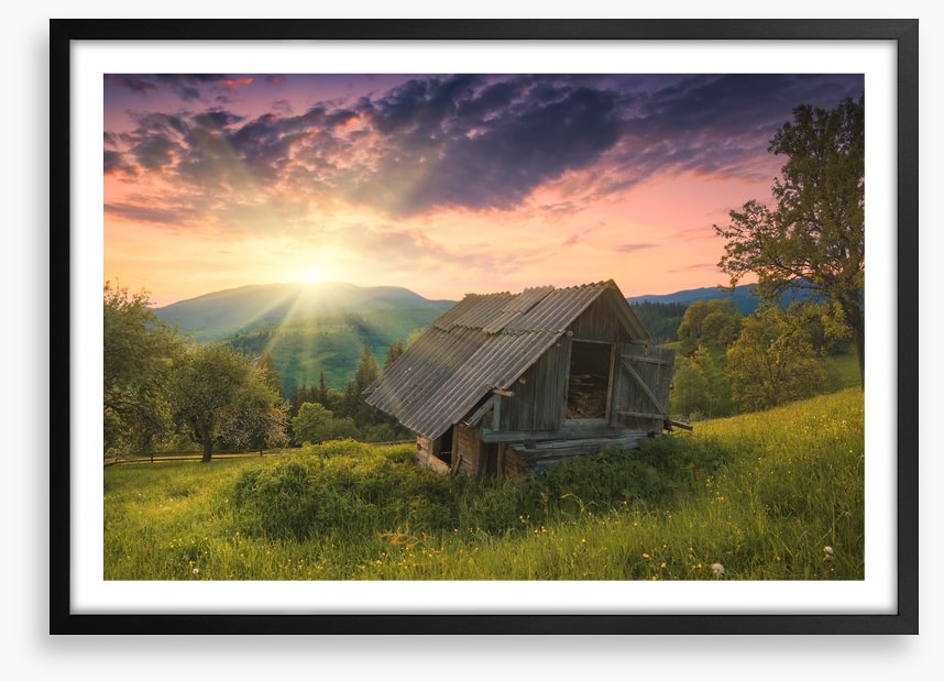 Cabin in the hills