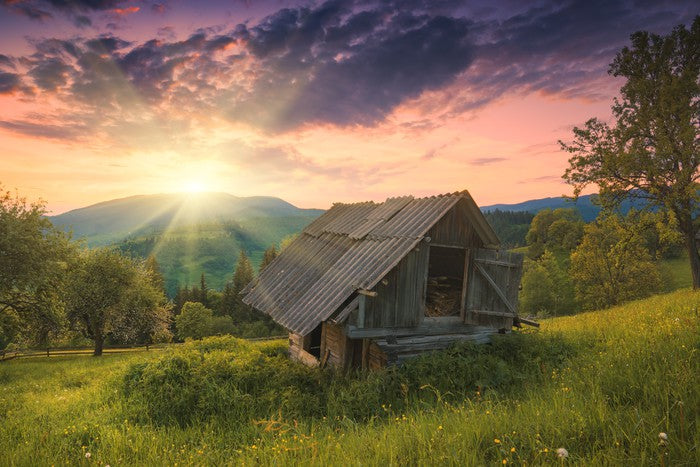 Cabin in the hills