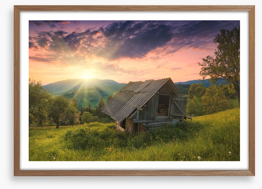 Cabin in the hills