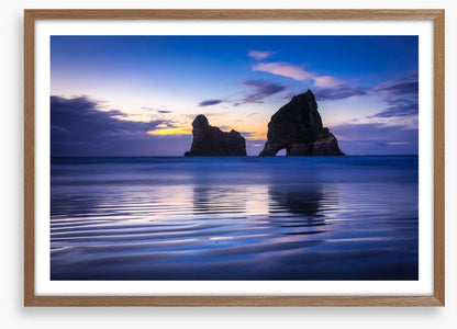 Wharariki Beach twilight