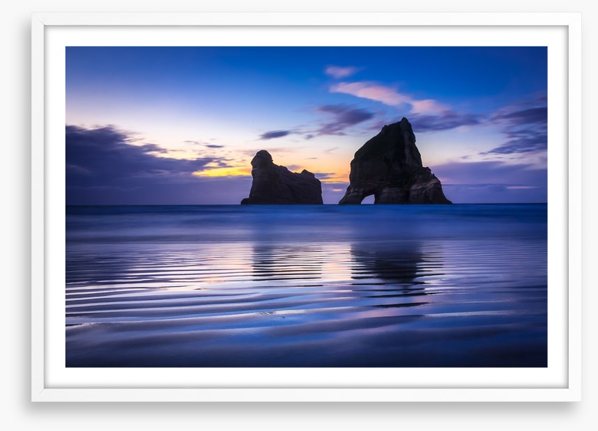 Wharariki Beach twilight
