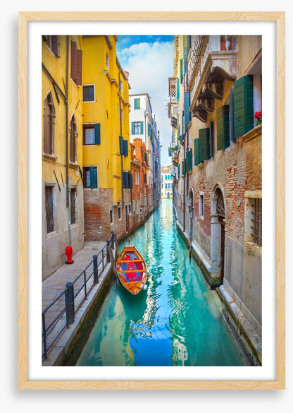 One boat canal