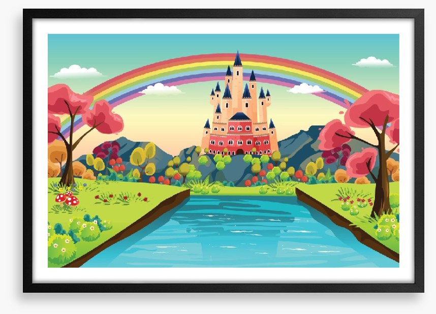 Rainbow river castle